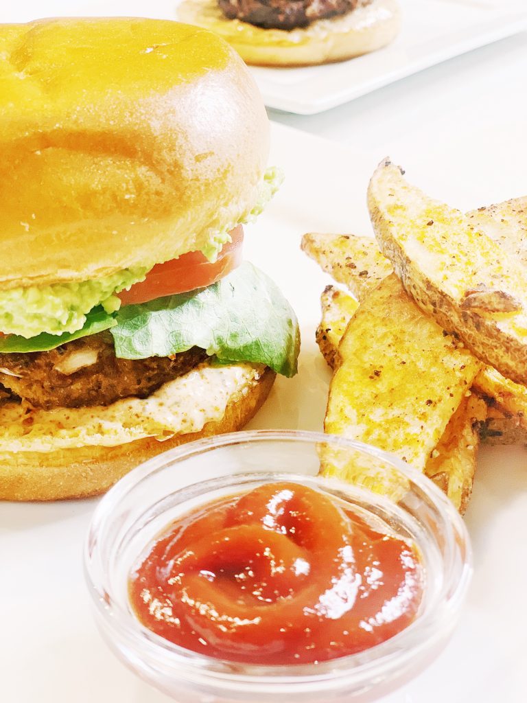 Homemade Burgers and Fries - Chef Nat